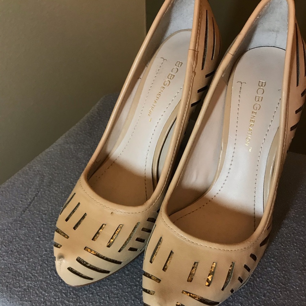 BCBG Glitter Heels